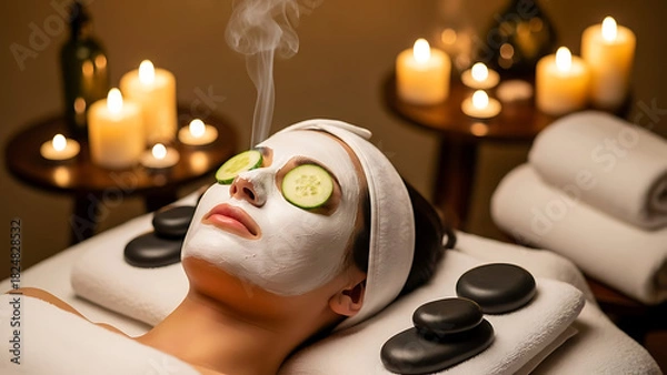 Fototapeta Spa treatment