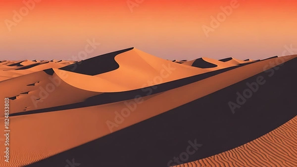 Fototapeta Sand dunes at