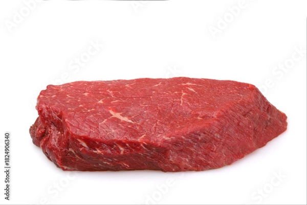 Obraz Beef pulp isolated on white background