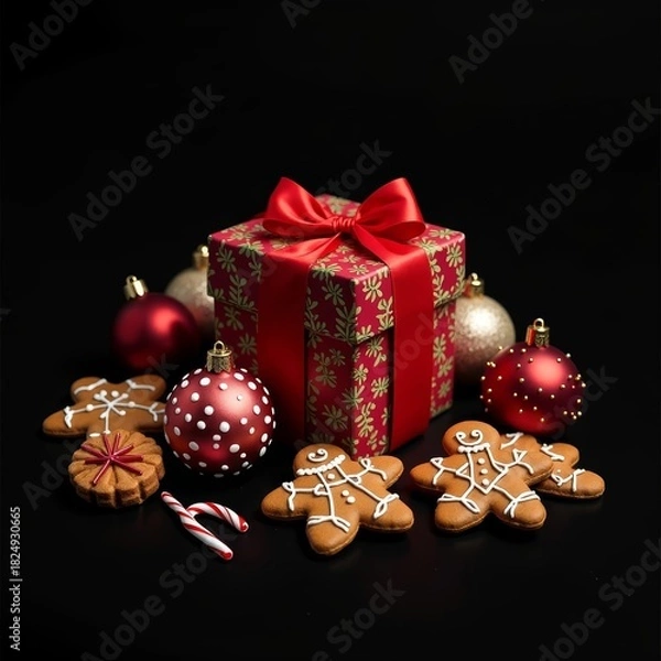 Obraz christmas gift box
