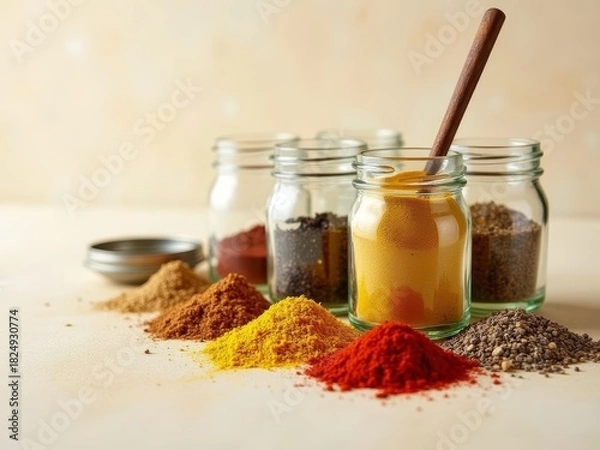 Obraz spices and herbs
