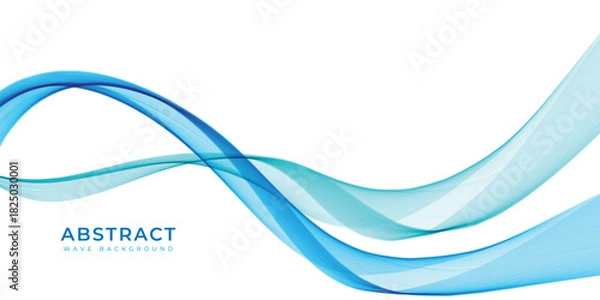 Fototapeta abstract wave background