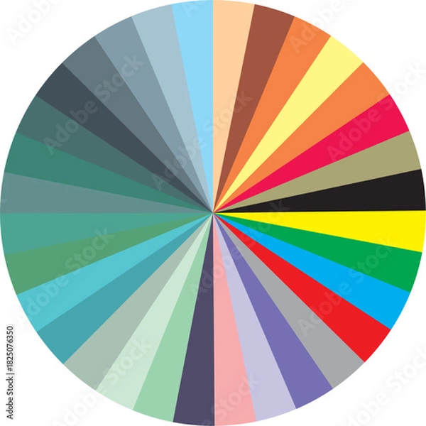 Obraz color palette guide
