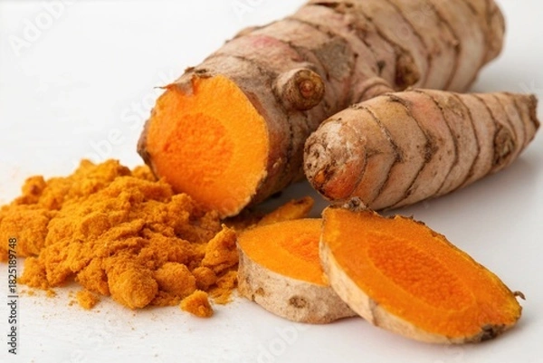 Fototapeta fresh ginger root