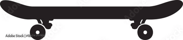 Fototapeta  Skateboard Isolated on Transparent Background