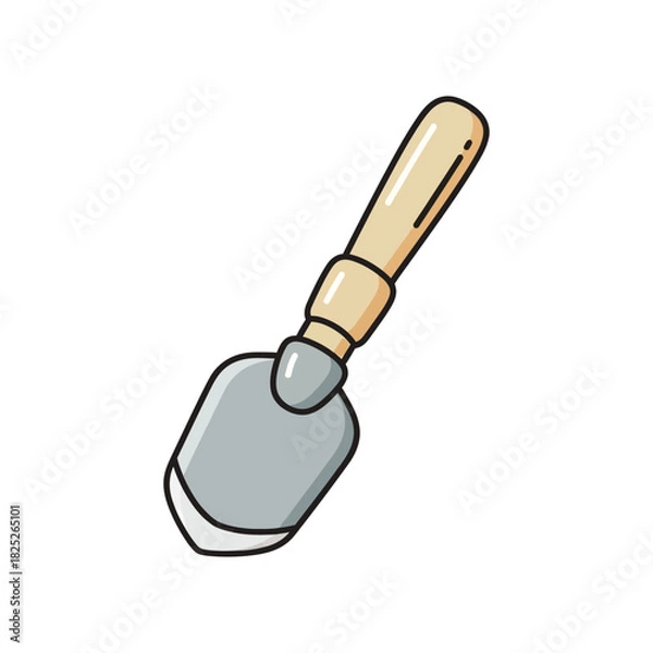 Fototapeta Garden Trowel Tool Illustration