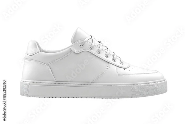 Fototapeta 3D Sneaker Side View – Minimalist Athletic Shoe Illustration