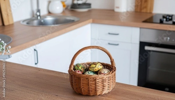 Fototapeta modern kitchen interior