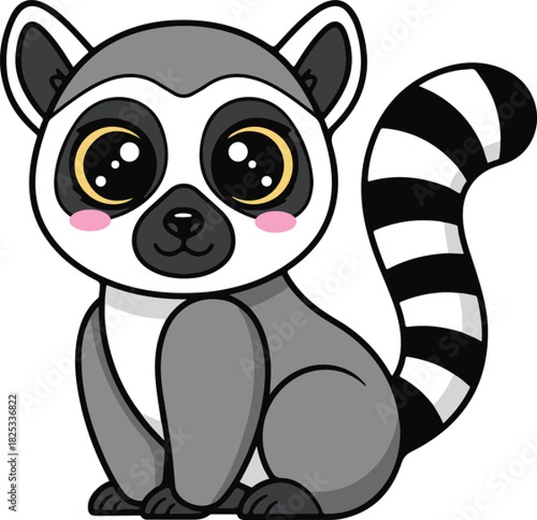 Fototapeta Lemur 