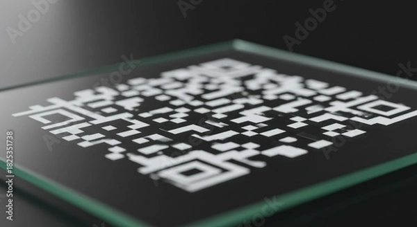 Obraz Scattered small white objects on dark tray