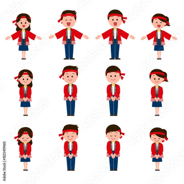 Obraz 大売り出しセールの販売スタッフセット