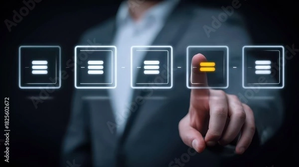 Fototapeta Ensuring commitment to monitoring database systems allows seamless data connectivity and recovery while collecting real time feedback for intelligent decision making