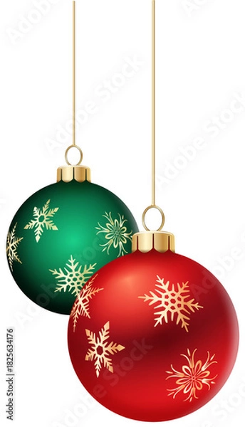 Obraz christmas balls decoration