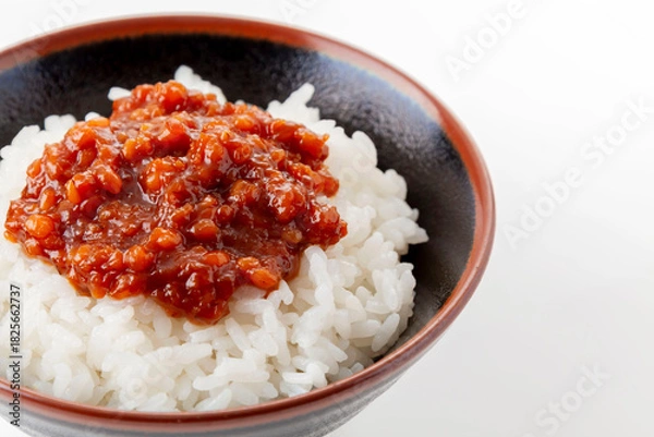 Obraz もろみ味噌とご飯