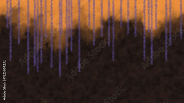 Obraz どんよりとした線とグラデーションの背景