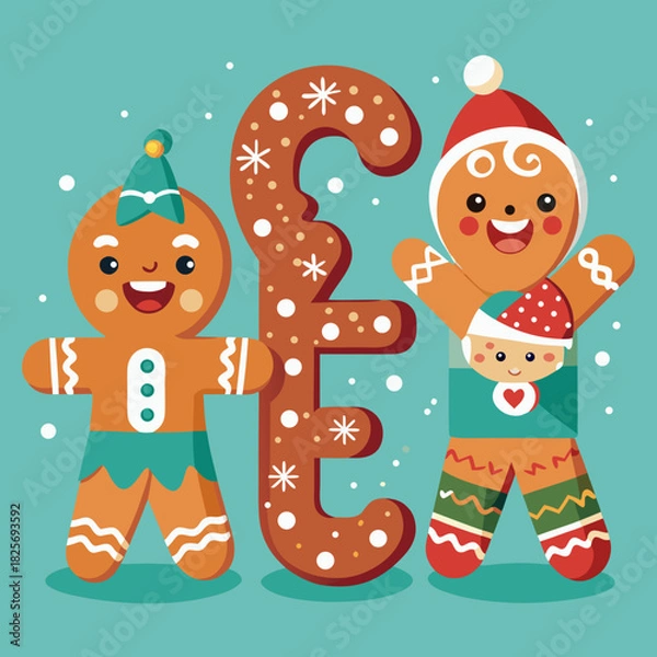 Obraz happy new year greeting