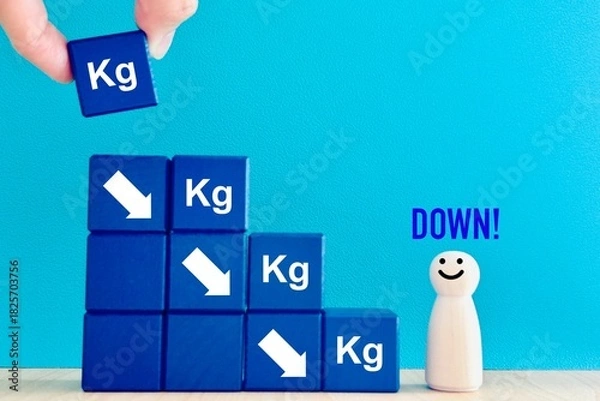 Obraz 体重減少のイメージ