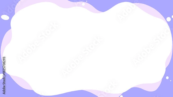 Obraz ふわふわとしたフレームの背景