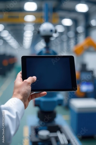 Fototapeta Model Presentation Factory Workshop