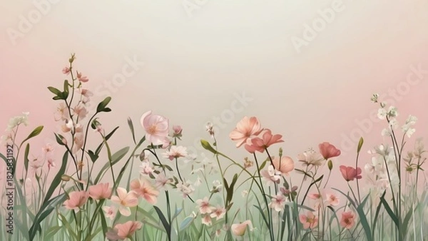 Obraz Floral Spring Breeze