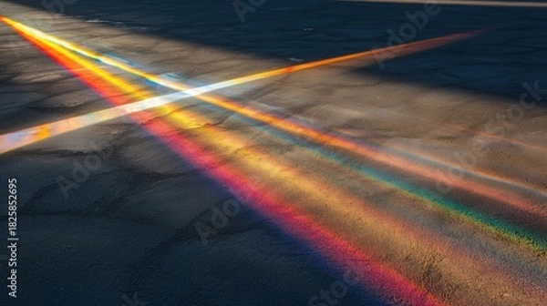 Obraz Sunlight Intersecting with Concrete