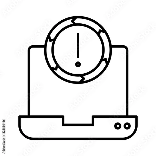 Obraz Warning Sign icon