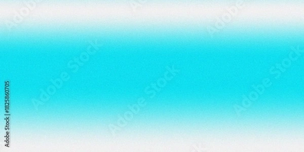 Fototapeta White blue, grainy gradient background poster backdrop noise texture background