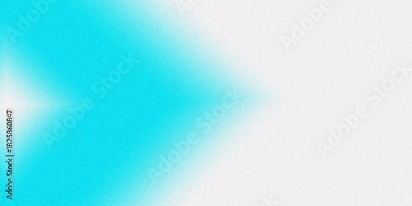 Fototapeta White blue, grainy gradient background poster backdrop noise texture background