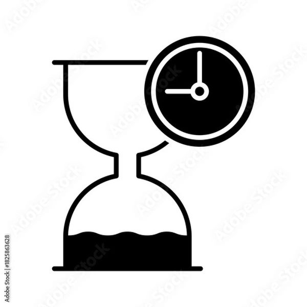 Obraz Hourglass icon