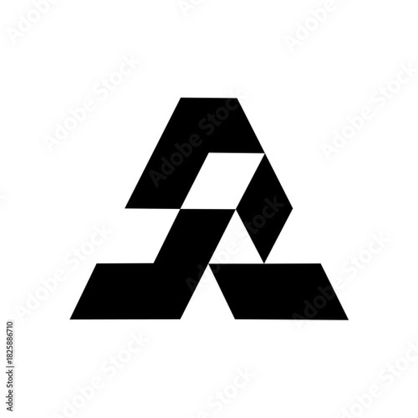 Obraz a monogram logo