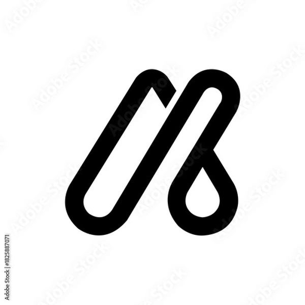 Obraz a monogram logo