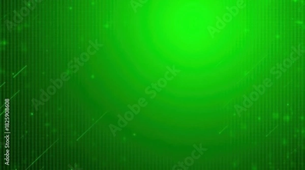 Obraz Vibrant green gradient background with subtle texture and light effects
