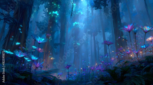 Obraz Magical Forest Under the Sea