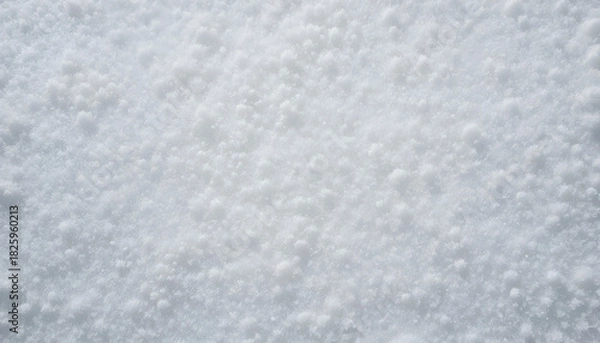 Obraz Fresh winter snow glistens, creating an icy wonderland with delicate crystalline flakes, perfect for holiday cards, winter promotions, and seasonal designs