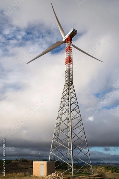 Fototapeta impianto eolico