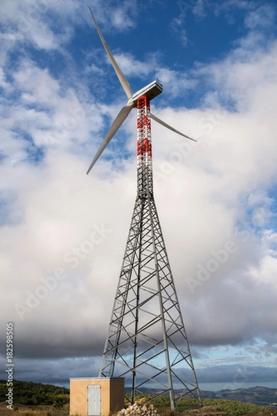 Fototapeta impianto eolico