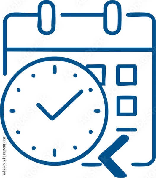 Fototapeta Abstract geometric design with vibrant color accents