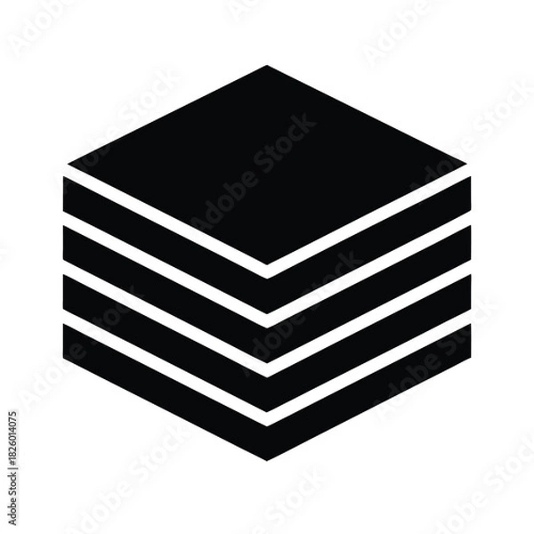 Obraz Layers Panel Graphic Design Icon