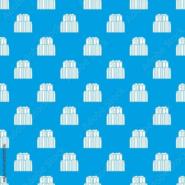 Fototapeta Iguazu falls, Argentina pattern seamless blue