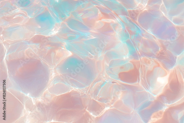 Obraz パステル, 抽象, 背景, テクスチャ, 水面, 波紋, 光沢, 反射, 幻想的, カラフル, きらめき, 夢幻, アート, デザイン, 柔らかい, ブルー, ピンク, イリディセント, 虹色, ミント, 水彩, 美しい, リキッド, 模様, エフェクト, 装飾, 光, 透明感, おしゃれ, 滑らか, 優しい, クリエイティブ, モダン, コンテンポラリー, アブストラクト, フルイド, 液体, 