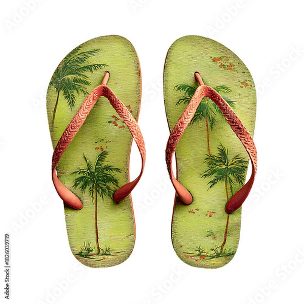 Obraz Beach Slippers flip flops
