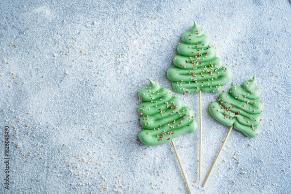 Obraz christmas tree meringues