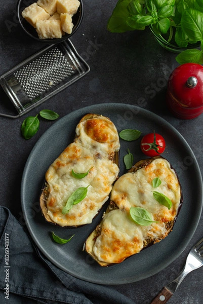 Obraz eggplant parmigiana