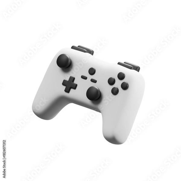 Obraz gaming controller 3d illustration