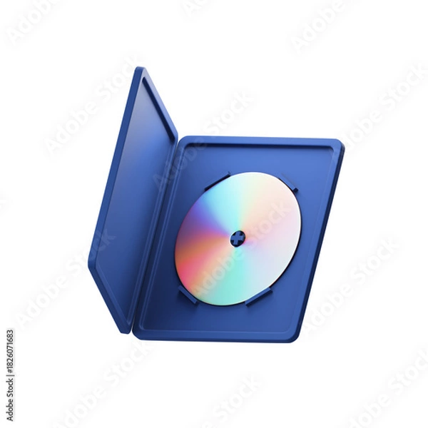 Obraz disc 3d illustration