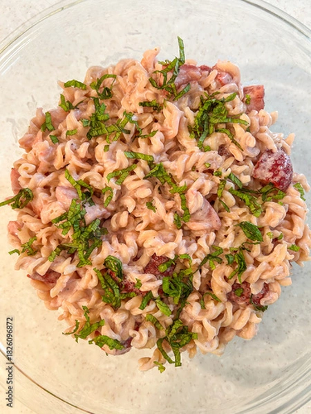 Obraz Strawberry Pasta