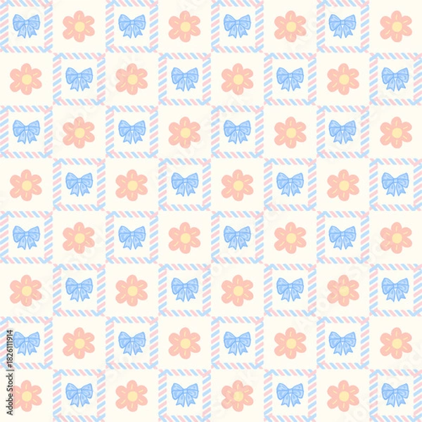 Obraz seamless pattern with flowers