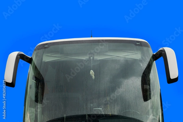 Fototapeta Bus in the bus park.