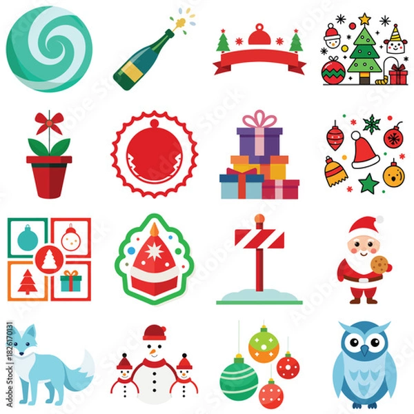 Fototapeta Vector file format icon placeholder symbol graphic design art