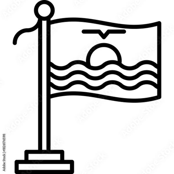 Obraz Kiribati Icon